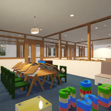 Fully equipped classrooms